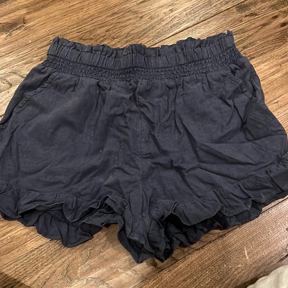 Blue shorts